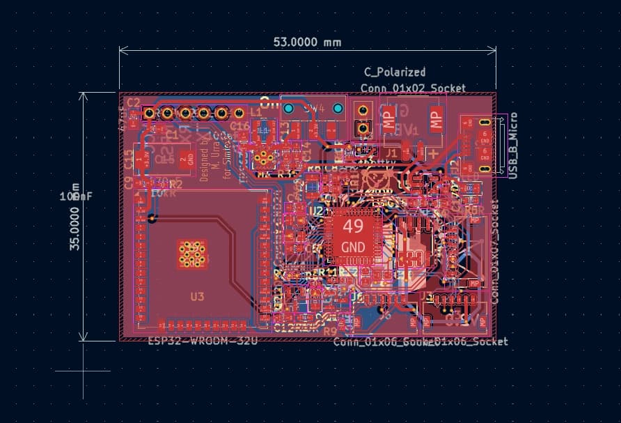 Diseño técnico del sistema de seguridad y telemetría para personas